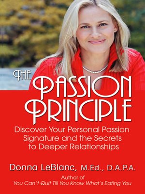 cover image of The Passion Principle